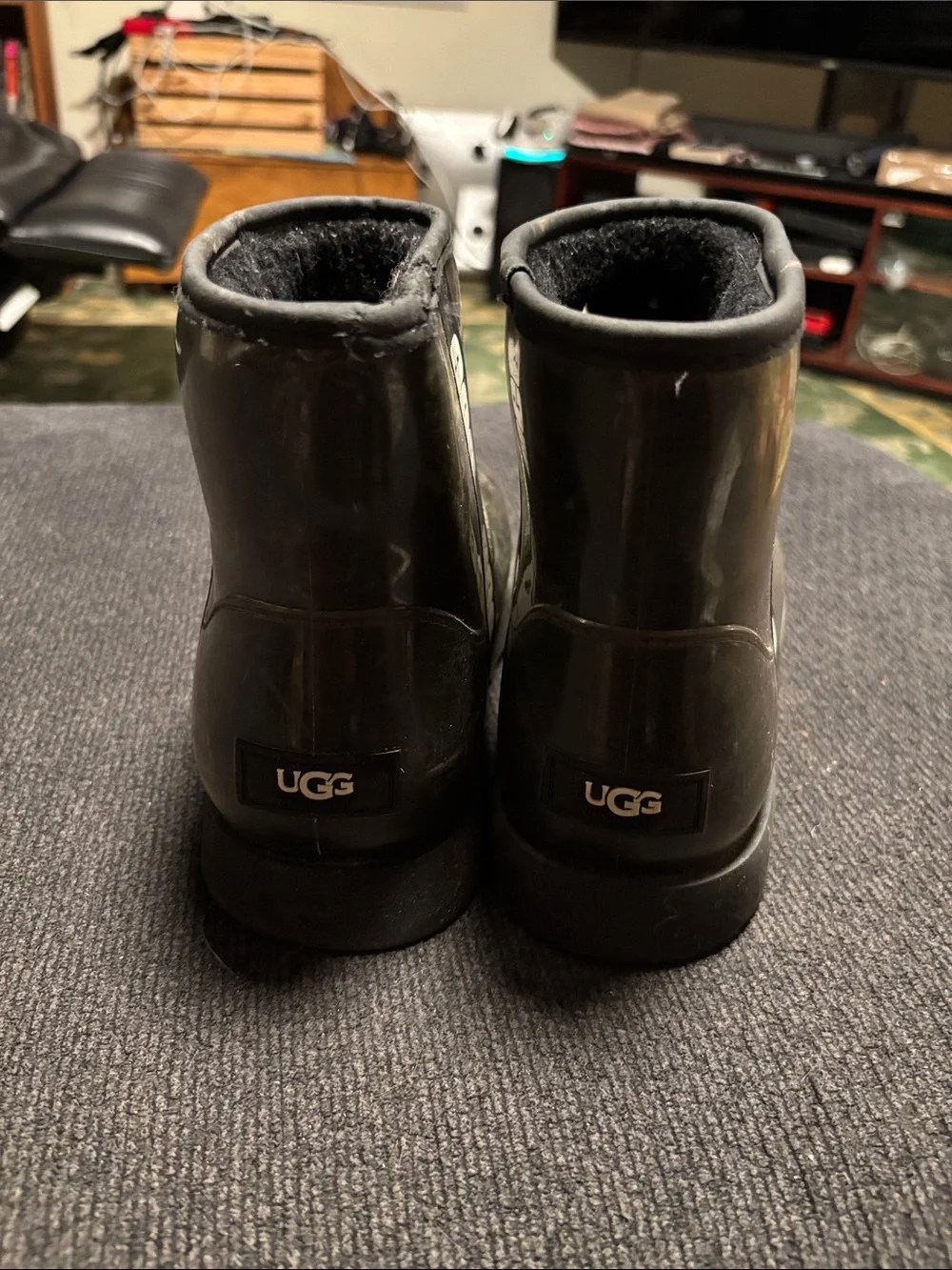 UGG Women's Short Waterproof Snow Boot - Black